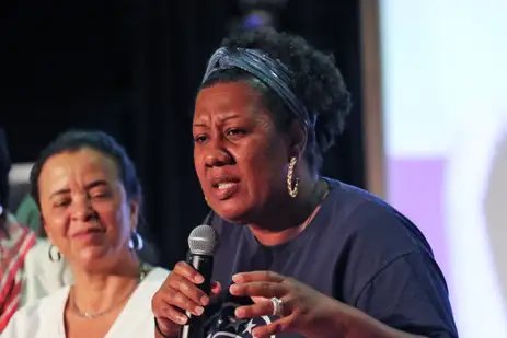 Wison Dias/Agência Brasil Brasília (DF), 17/10/2024 - Cláudia Maciel participa do Seminário Internacional Construção Nacional do Hip Hop. Foto: Wilson Dias/Agência Brasil