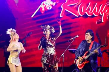 Belém (PA) 13/12/2024 - Show da cantora peruana Rossy War no Festival Psica 2024, na Cidade Velha. Foto: Fernando Frazão/Agência Brasil