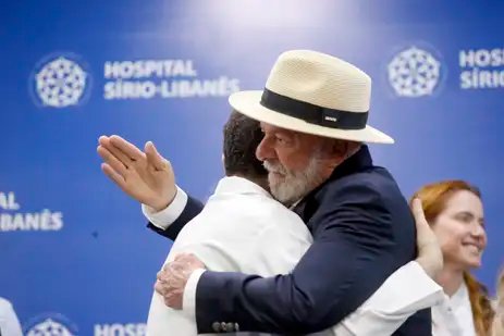 São Paulo (SP), 15/12/2024 - Presidente da República, Luiz Inácio Lula da Silva durante entrevista coletiva após cirurgia no hsopital Sírio-Libanês. Foto: Paulo Pinto/Agência Brasil