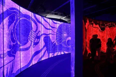 Tomaz Silva/Agência Brasil Rio de Janeiro (RJ), 17/12/2024 - Exposição Sonhos: história, ciência e utopia, no Museu do Amanhã, na zona portuária do Rio de Janeiro. Foto: Tomaz Silva/Agência Brasil