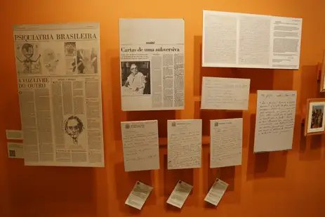 Rio de Janeiro (RJ) 13/02/2025 – A exposição Ocupação Nise da Silveira, no anexo do Museu de Imagens do Inconsciente, no Engenho de Dentro. Foto: Fernando Frazão/Agência Brasil