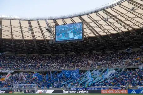 Cruzeiro - torcida - Mineirão - 5 de novembro de 2023 - confronto contra o Inter pelo Brasileiro