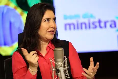 Brasília (DF), 25/03/2025 - A ministra do Planejamento, Simone Tebet, participa do programa Bom Dia, Ministra. Foto: Marcelo Camargo/Agência Brasil