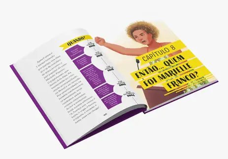 Brasília (DF) 14/03/2025 - Livro A História de Marielle Franco 
Foto: Editora Astral Cultura/Divulgação