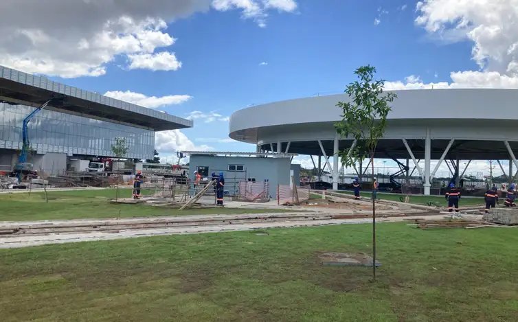 Fabiola Sinimbú Belém- 24/04/2025 obras do Parque da Cidade, em Belém. Foto Fabiola Sinimbú