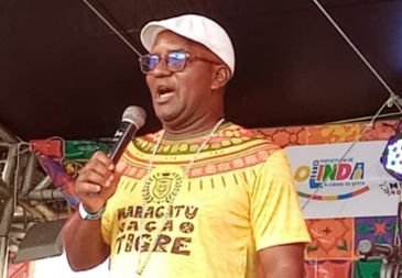 Brasília (DF), 06/04/2025 - Maracatu Nação Patrimônio Cultural Imaterial da Humanidade. Mestre Fabiano. Foto: Mestre Fabiano/Arquivo Pessoal