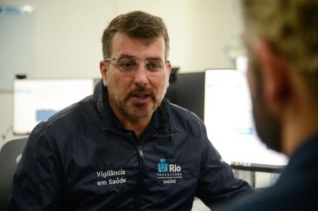 Tomaz Silva/Agência Brasil Rio de Janeiro (RJ), 21/08/2023 – O secretário municipal de Saúde do Rio de Janeiro, Daniel Soranz durante entrevista à Agência Brasil no Centro de Operações (COR), na Cidade Nova, região central da capital fluminense. Foto: Tomaz Silva/Agência Brasil