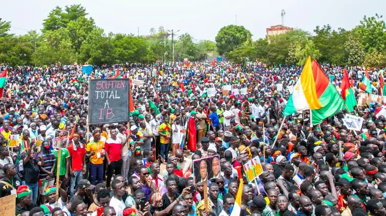 @CapitaineIb226/ Instagram oficial Burkina Faso. 23/05/2025 Presidente Ibrahim Traoré de Burkina Faso. Foto @CapitaineIb226/ Instagram oficial