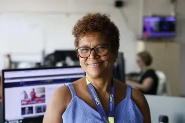 Rio de Janeiro (RJ) 09/5/2025 - Jornalista Cristiane Ribeiro (EBC), especial aniversário de 35 anos da agência Brasil
Foto: Fernando Frazão/Agência Brasil