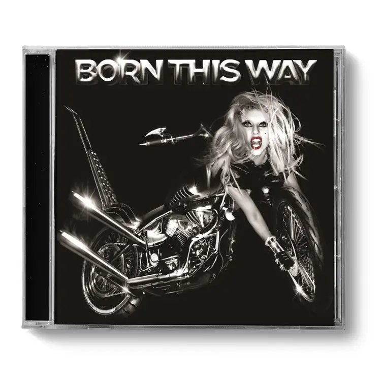 Rio de Janeiro (RJ) 30/04/2025 - Capa do álbum Born This Way, da cantora Lady Gaga. Foto: Universal/Divulgação