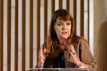 Rio de Janeiro (RJ), 04/12/2023 - A embaixadora Gisela Padovan, do Ministério das Relações Exteriores, fala na abertura da Cúpula Social do Mercosul, no Museu do Amanhã. Foto: Fernando Frazão/Agência Brasil