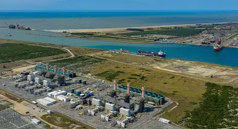 Ricardo Stuckert/PR São João da Barra (RJ), 28/07/2025 - Inauguração da Usina Termelétrica GNA II, no Porto do Açu. Foto: Ricardo Stuckert/PR