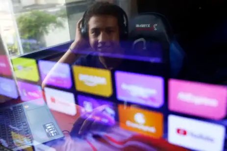 Brasília (DF), 27/01/2025 - Crianças com perfil aberto em redes sociais. Ian Fernandes de Alencar. Foto: Bruno Peres/Agência Brasil