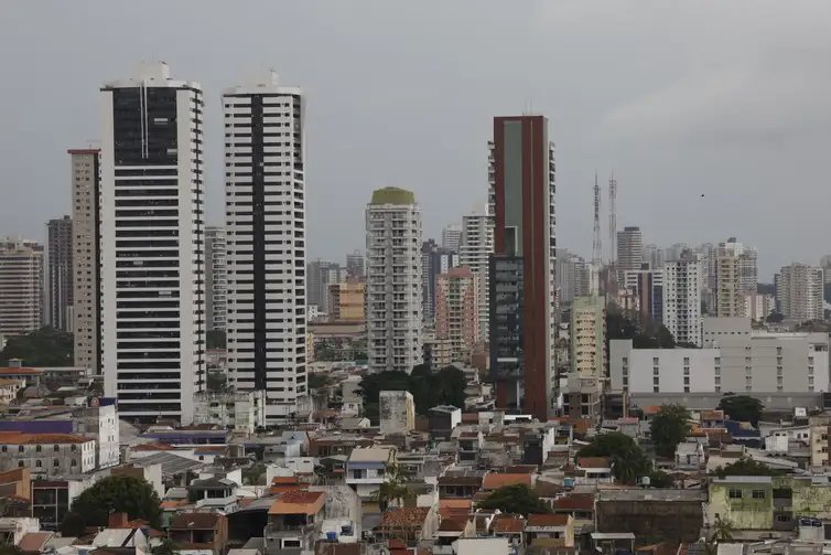 Belém (PA) 15/12/2024 – Vista panorâmica da cidade de Belém. Foto: Fernando Frazão/Agência Brasil