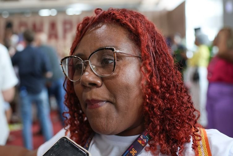 Brasília (DF), 17/09/2025 – Eliane, participa da 5ª Conferência Nacional de Promoção da Igualdade Racial.
Foto: José Cruz/Agência Brasil