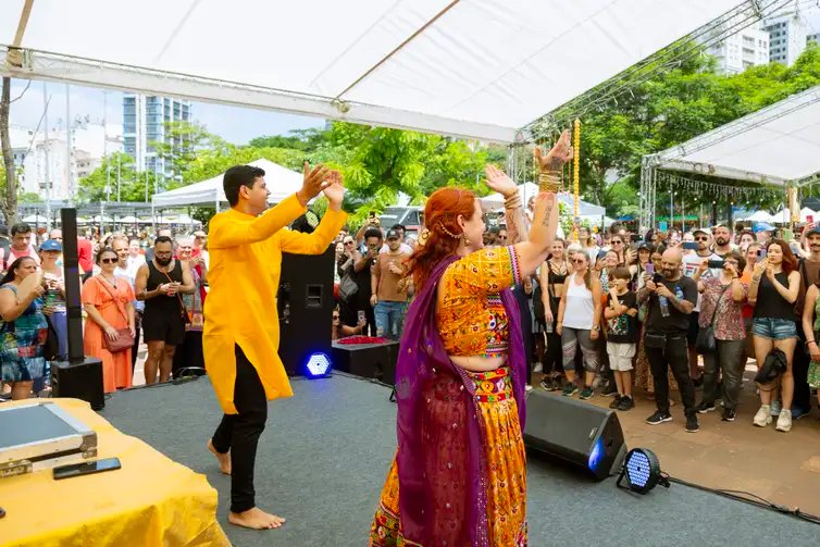 São Paulo (SP), 17/10/2025 - Festival indiano de SP. Foto: Festival das Luzes/Divulgação