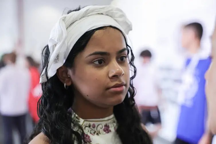 Luziânia (GO), 06/10/2025 – Lara Guimarães participa da 6ª Conferência Nacional Infantojuvenil pelo Meio Ambiente
Foto: Fabio Rodrigues-Pozzebom/ Agência Brasil