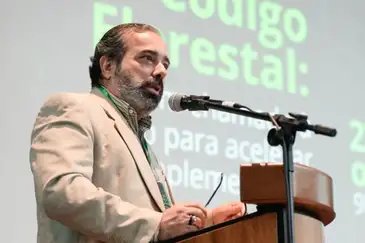 Caio Santana/Divulgação Brasília (DF), 23/10/2025 - Beto Mesquita. Coletivos defendem pacto por código florestal. Foto: Caio Santana/Divulgação