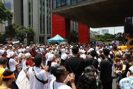 Rovena Rosa/Agência Brasil São Paulo (SP), 20/11/2025 - XXII Marcha da Consciência Negra na avenida Paulista. Foto: Rovena Rosa/Agência Brasil