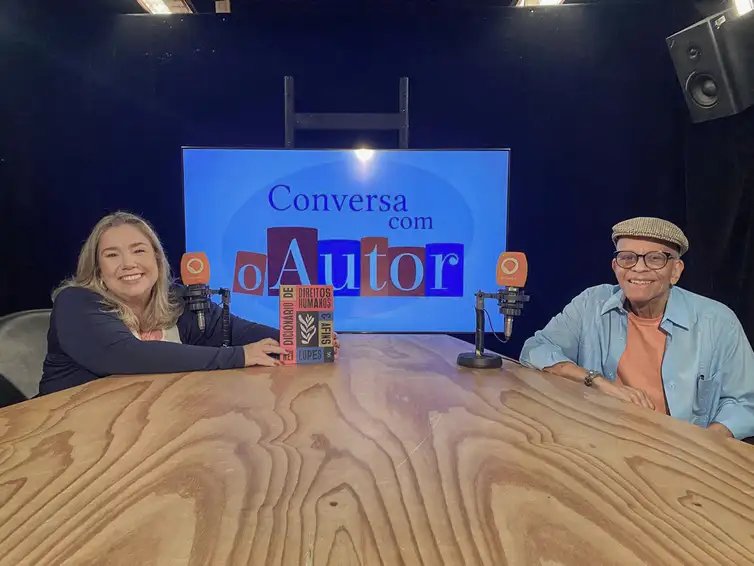 Rio de Janeiro (RJ), 12/11/2025 – Escritor e compositor Nei Lopes é entrevistado no Conversa com o Autor.
Foto: Rádio Mec