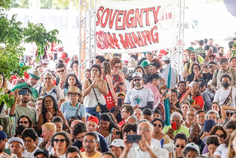 Belém (PA), 16/11/2025 - Encerramento da cúpula dos povos 
Foto: Tânia Rêgo/Agência Brasil