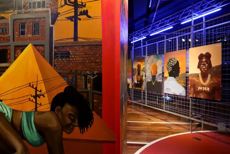 Rio de Janeiro (RJ), 29/09/2023 - Exposição “FUNK: Um grito de ousadia e liberdade”, no Museu de Arte do Rio (MAR), região portuária da cidade. Foto:Tânia Rêgo/Agência Brasil