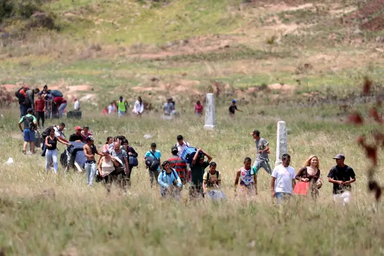 Refugiados, Venezuelanos, Crise
REUTERS/Ricardo Moraes