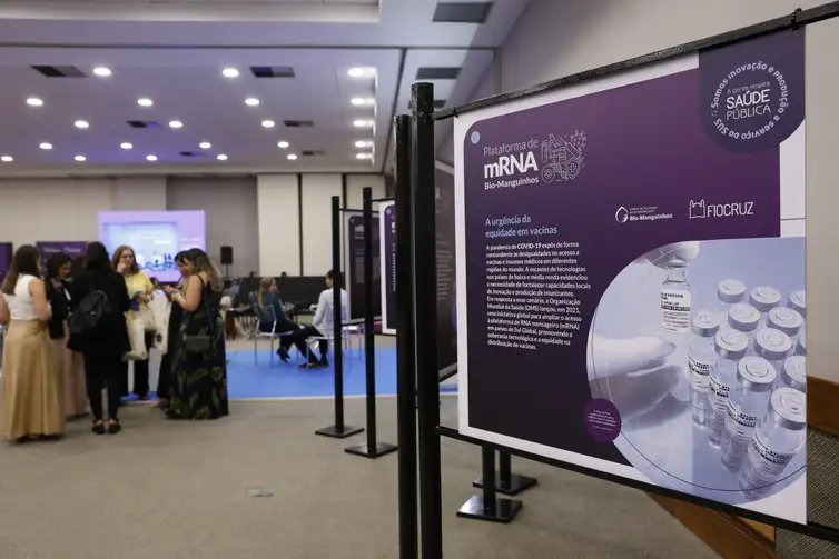Fernando Frazão/Agência Brasil Rio de Janeiro (RJ), 07/05/2025 – Bio-Manguinhos/Fiocruz realiza 9º Simpósio Internacional de Imunobiológicos. Foto: Fernando Frazão/Agência Brasil