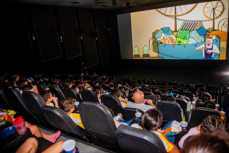 Luiz G Figueiredo Guedes/Grupo Marquise Dia Mundial de Educação Ambiental - Exibição do filme O Presente de Cecília. Foto: Luiz G Figueiredo Guedes/Grupo Marquise