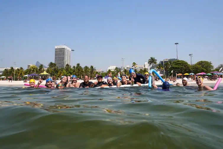 Rio de janeiro (RJ), 22/01/2026 - Aquatrans reúne alunos trans e travestis em escolinha de natação. Foto: Thales Araújo/Aquatrans