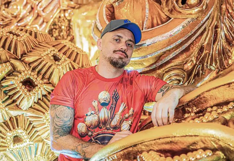 Rio de Janeiro (RJ), 12/02/2026 – Carnavalesco da União de Maricá, Leandro Vieira  -  As escolas novinhas da Série Ouro do Rio.
Foto: Leonardo Queiroz/Divulgação