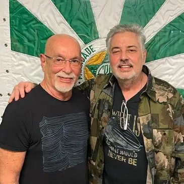 Rio de janeiro (RJ), 21/01/2026 - Renato Lage e o compositor Roberto de Carvalho. Foto: roberto_de_carvalho/Instagram