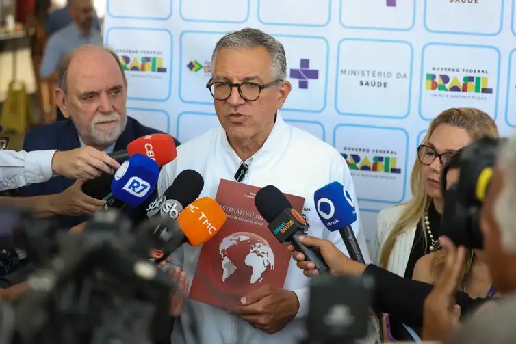 Tomaz Silva/Agência Brasil Rio de Janeiro (RJ), 04/02/2026 – O ministro da Saúde, Alexandre Padilha durante evento Dia Mundial do Câncer 2026 no Instituto Nacional de Câncer (INCA), no centro do Rio de Janeiro. Foto: Tomaz Silva/Agência Brasil