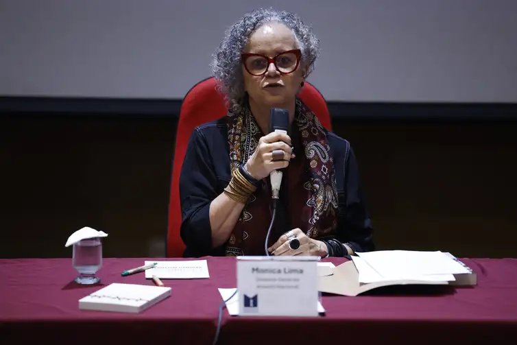 Fernando Frazão/Agência Brasil Rio de Janeiro (RJ), 31/03/2026 – A diretora-geral do Arquivo Nacional, Monica Lima, participa da Semana Ditadura, Arquivos e Memória. Foto: Fernando Frazão/Agência Brasil