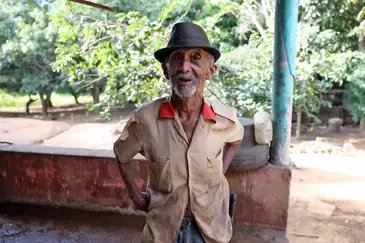 Brasília (DF), 26/03/2026 - Joaquim Moreira, morador do Quilombola Antinha de Baixo no Santo Antônio do Descoberto. Foto: Valter Campanato/Agência Brasil