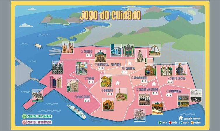 jogodocuidado.com.br/Reprodução Brasília (DF), 20/03/2026 - Jogo do Cuidado. Foto: jogodocuidado.com.br/Reprodução