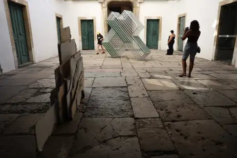 Tomaz Silva/Agência Brasil Rio de Janeiro (RJ), 28/03/2026 – Abertura da exposição Constelações – 40 anos do Paço Imperial, no centro do Rio de Janeiro. Foto: Tomaz Silva/Agência Brasil