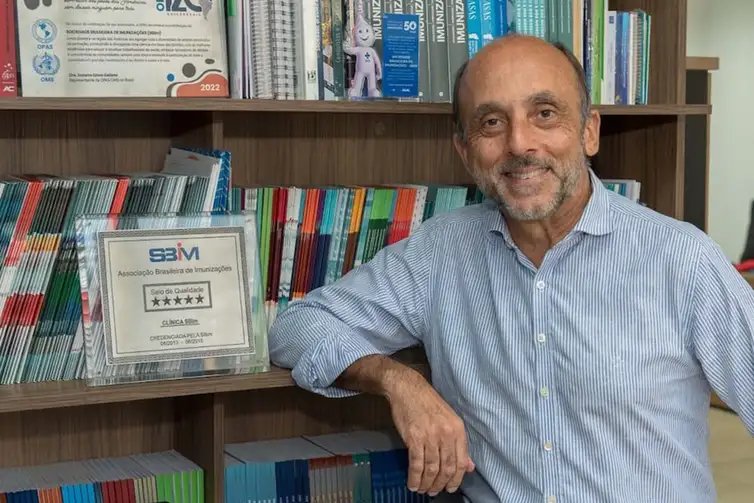 SBIm/Divulgação Brasília (DF) 29/08/2025 - Vacina de herpes zoster. Renato Kfouri. Foto: SBIm/Divulgação