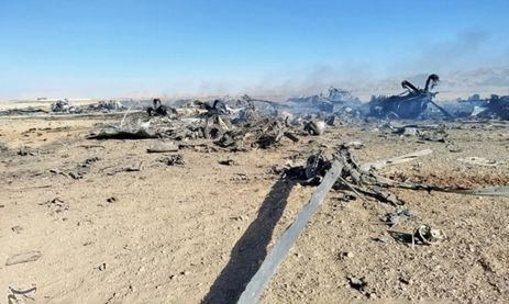 Iran, 05/04/2026 - wreckage of a US military aircraft destroyed in southern regions of Isfahan in central Iran.
The spokesperson for the Khatam al-Anbia Central Headquarters of Iran announced on Sunday, April 5, that that Iranian military forces have destroyed several US aircraft in southern Isfahan, thwarting an attempted mission to rescue a downed American fighter pilot.. Foto: Tasnin News/Divulgação