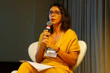 Brasília (DF), 25/03/2026 - Minerais críticos e transição energética. A diretora técnica do Instituto de Estudos Estratégicos de Petróleo, Gás Natural e Biocombustíveis, Ticiana Alvares. Foto: Lucas Alvarenga/Ineep