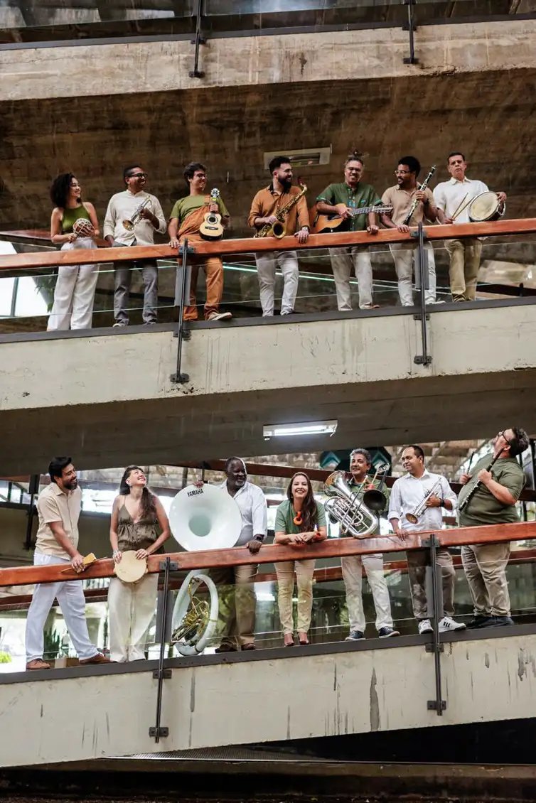 Brasília (DF), 22/04/2026 - Orquestra Pizindim.
Foto: Orquestra Pizindim/Divulgação