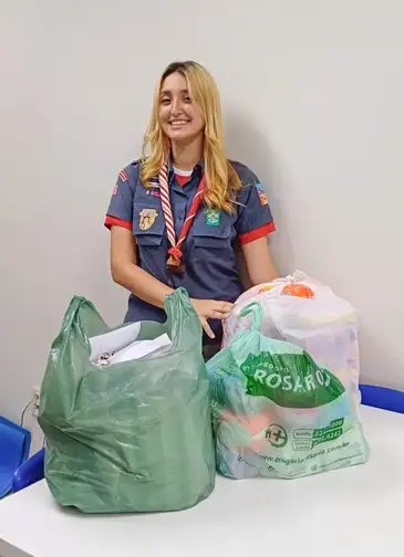 Rio de Janeiro (RJ), 27/05/2026 – Ana Clara Maimoni, Ação do Projeto Contra a Pobreza Menstrual, no Centro de Ensino Vila Planalto.
Foto: Projeto Contra a Pobreza Menstrual/Divulgação