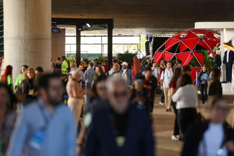Rio de Janeiro (RJ), 28/05/2026 – Encontro de criatividade, inovação e negócios Rio 2C ocupa a Cidade das Artes, na zona oeste do Rio de Janeiro. Foto: Tomaz Silva/Agência Brasil