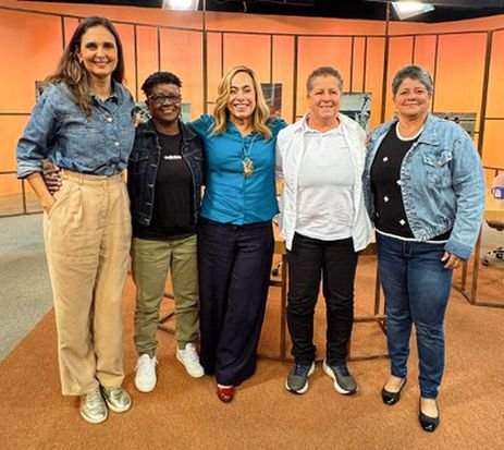 Rio de Janeiro (RJ), 26/06/2026 – Sem Censura, da TV Brasil, recebe pioneiras do futebol feminino a um ano da Copa do Mundo da modalidade no país.
Foto: Rodrigo Peixoto/TV Brasil