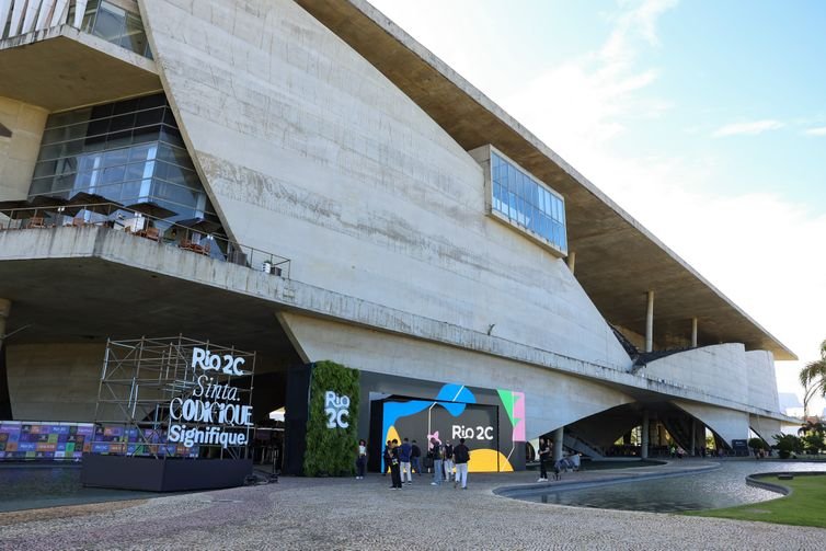Rio de Janeiro (RJ), 28/05/2026 – Encontro de criatividade, inovação e negócios Rio 2C ocupa a Cidade das Artes, na zona oeste do Rio de Janeiro. Foto: Tomaz Silva/Agência Brasil