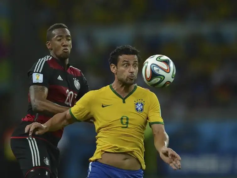 Partida entre Brasil e Alemanha na Copa do Mundo de 2014, quando os alemães venceram por 7 a 1