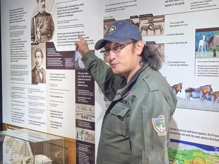 Hustai National Park/Divulgação Rio de Janeiro (RJ), 22/08/2026 – Diretor do Parque Nacional Hustai, Mongólia, Dashpurev Tserendeleg.
Foto: Hustai National Park/Divulgação