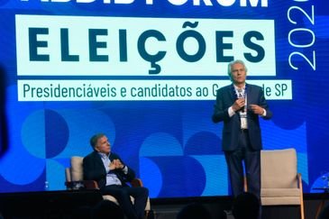São Paulo (SP)-25/08/2026 . O candidato Ronaldo Caiado participa do ABDIB Fórum ELEIÇÕES 2026, na Villa Blue Tree Transatlântico .
Foto: Paulo Pinto/Agência Brasil