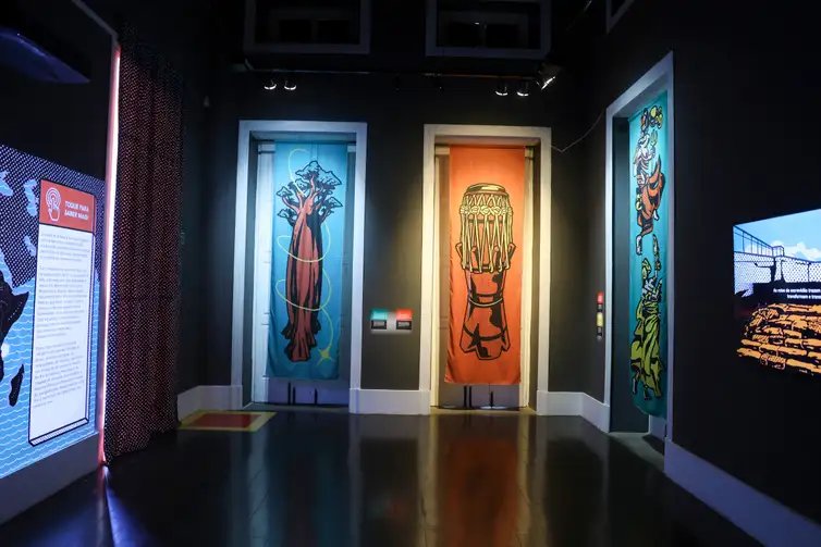 Rio de Janeiro (RJ), 13/08/2026 – Exposição Território Inventivo Pequena África no Museu da História e da Cultura Afro-Brasileira (MUHCAB), na zona portuária do Rio de Janeiro. Foto: Tomaz Silva/Agência Brasil