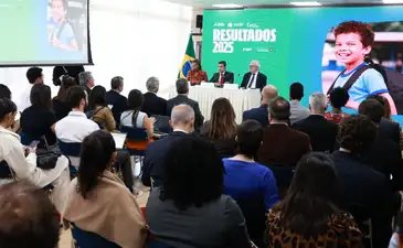  Brasília - DF - 05/08/2026 -  Ideb avança em todas as etapas da educação básica // Indicadores de 2025 divulgados nesta quarta-feira crescem nos anos iniciais e finais do ensino fundamental e no
ensino médio. Foto: : Luís Fortes/MEC